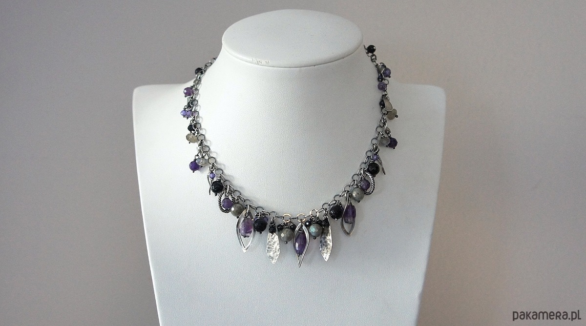 srebrne naszyjniki Liryczny vol. 3  naszyjnik 5