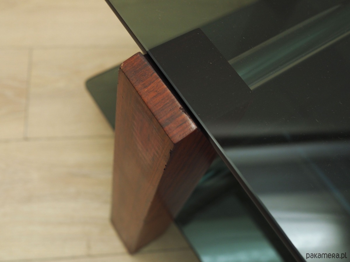 stoliki kawowe Stolik szklany, włoski design, lata 70, produkcja: Włochy 8