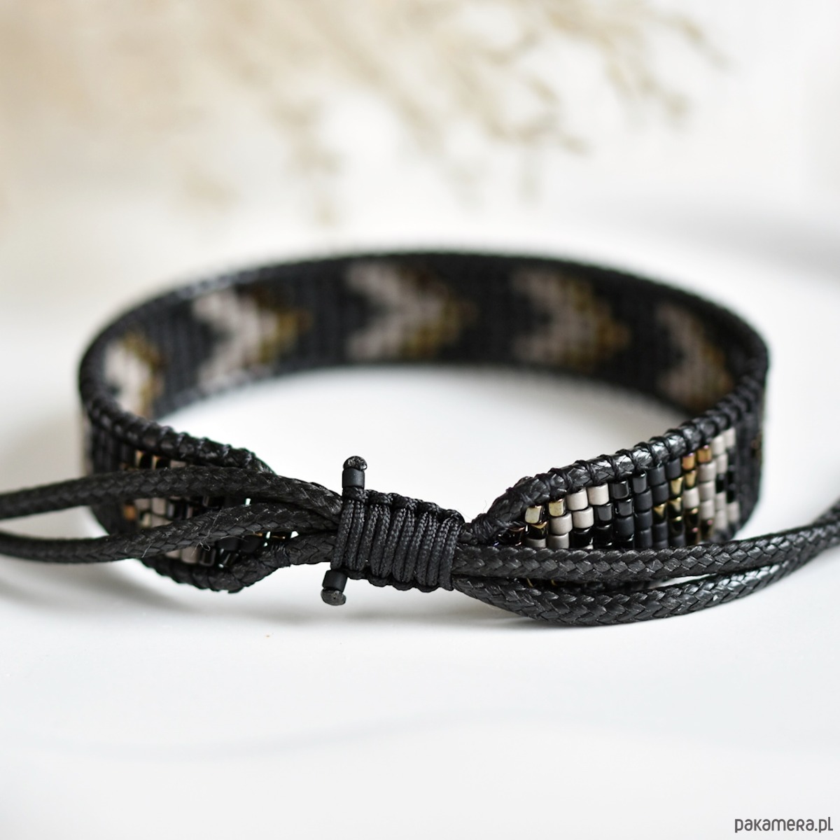biżuteria męska Męska tkana bransoleta 2