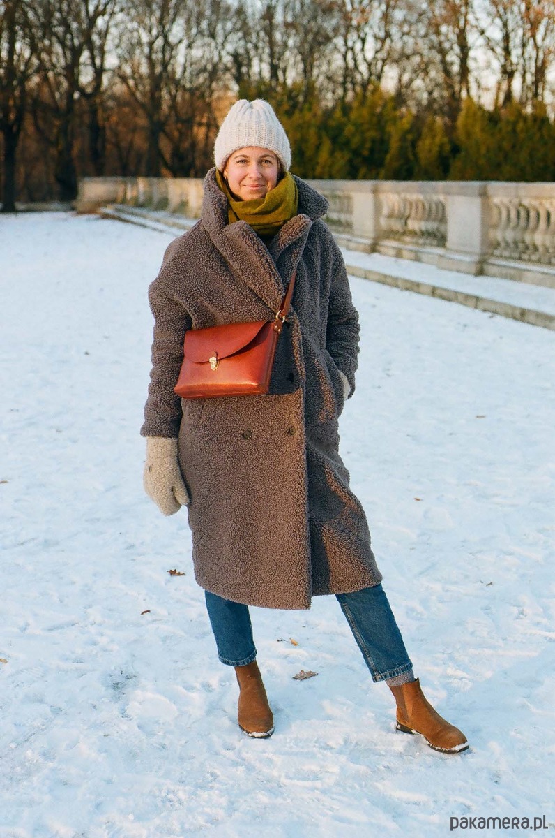 torby na ramię NUEVA torebka koniakowa 8