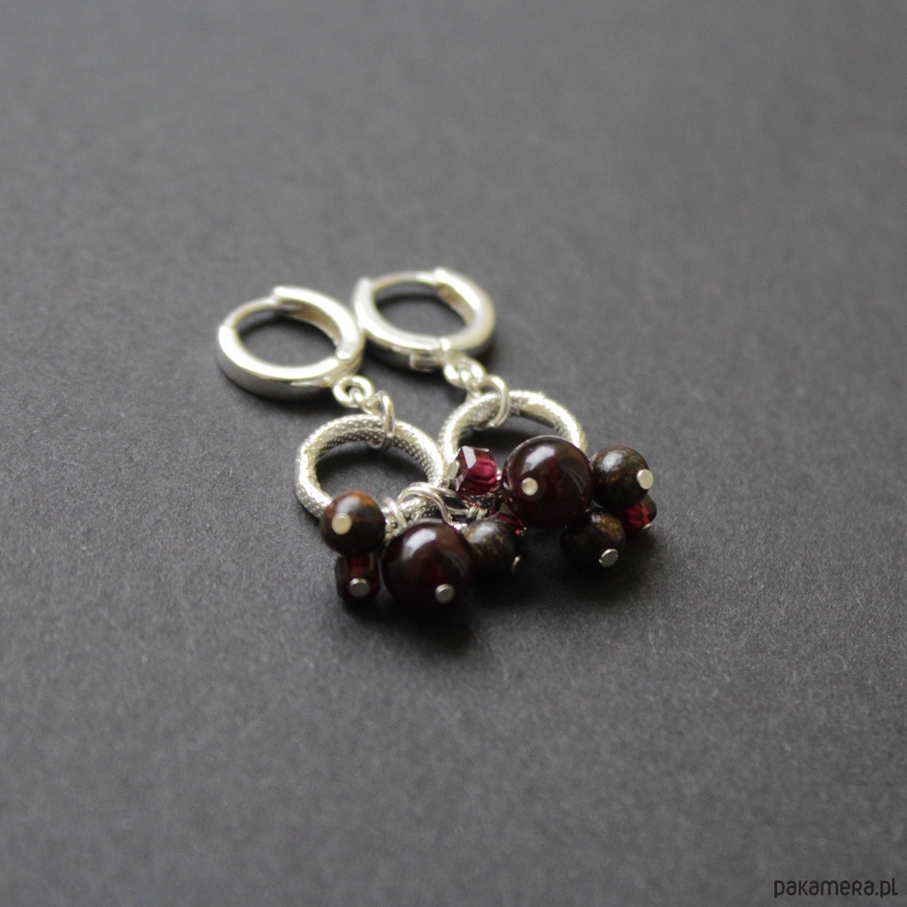 kolczyki swarovski Kolczyk jesienne 4