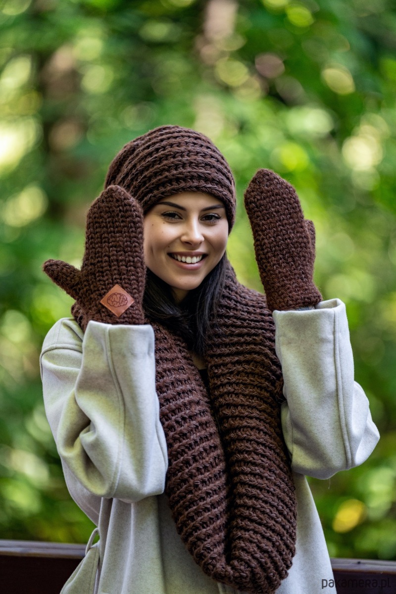 tuby i kominy Komin MERINO Brązowy 2