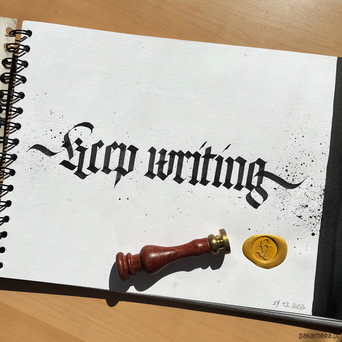 Warsztaty inne Tekstura Małe Litery - warsztaty kaligraficzne 0