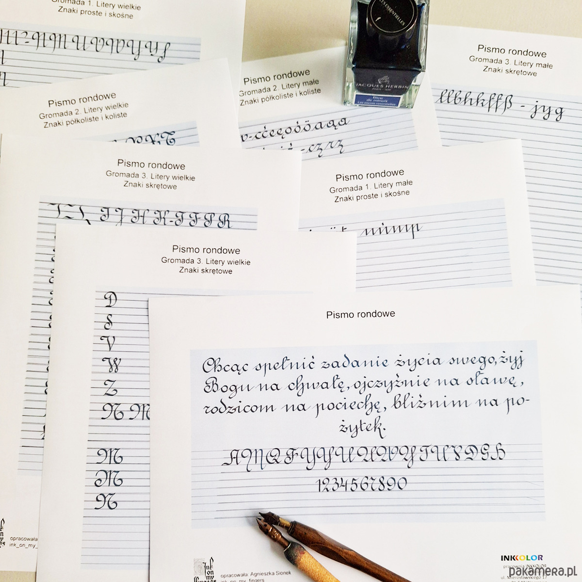 Warsztaty inne Pismo rondowe kurs semestralny 10 spotkań we czwartki 4