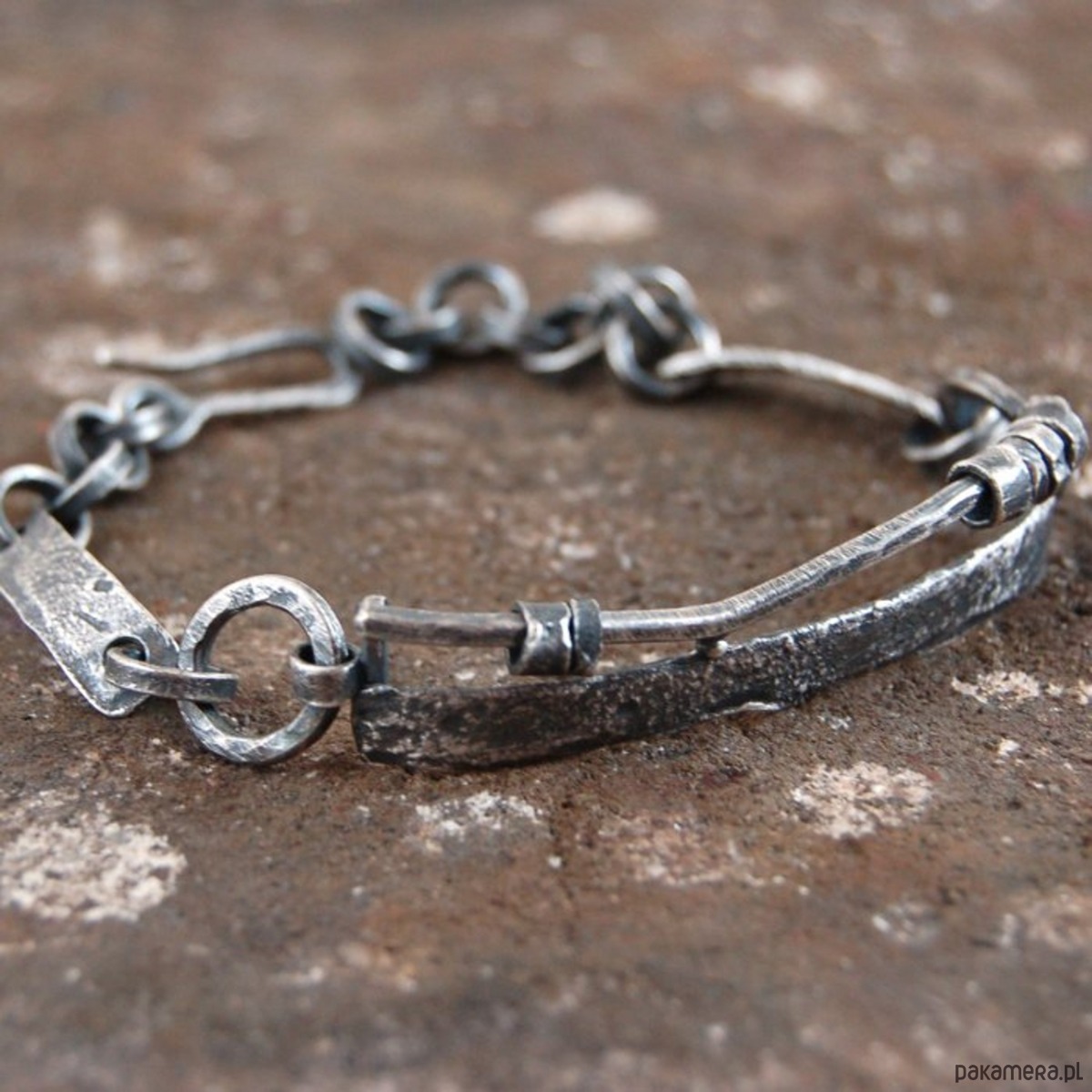 biżuteria męska Srebro...bransoleta unisex 2