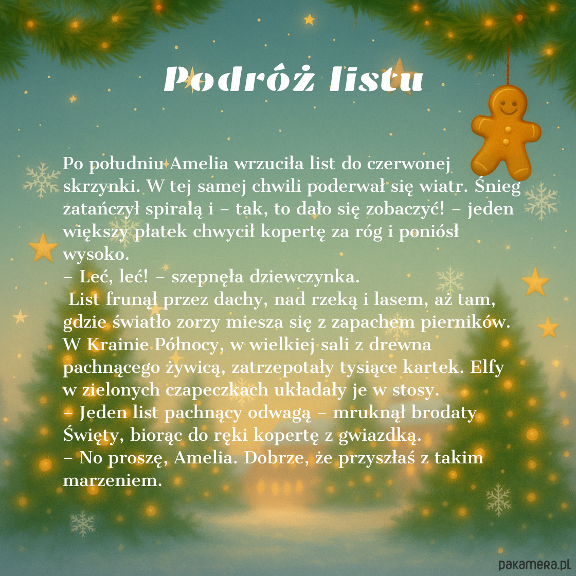 książeczki dla dzieci "Spotkanie z Mikołajem" książeczka personalizowana 5