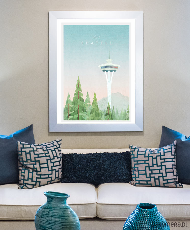 plakaty Seattle - vintage plakat 50x70 cm 8