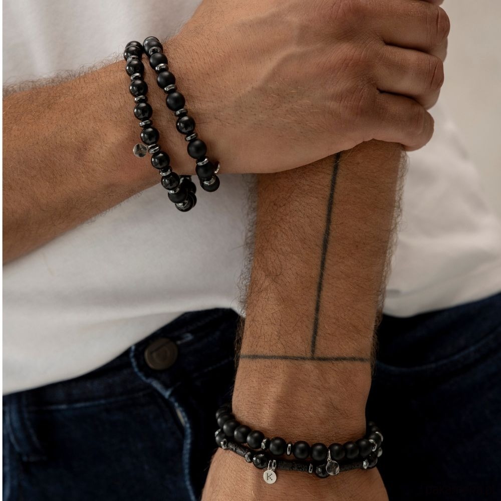 biżuteria męska Męska bransoletka zodiakalna - Ryby - Siła i równowaga IV 2