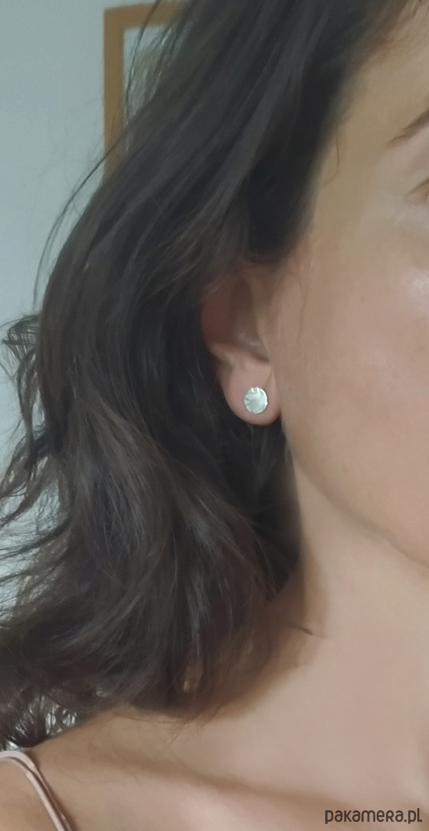 kolczyki pozłacane Kolczyki DOUBLE RINGS, srebro 925 pokryte 24K złotem 3