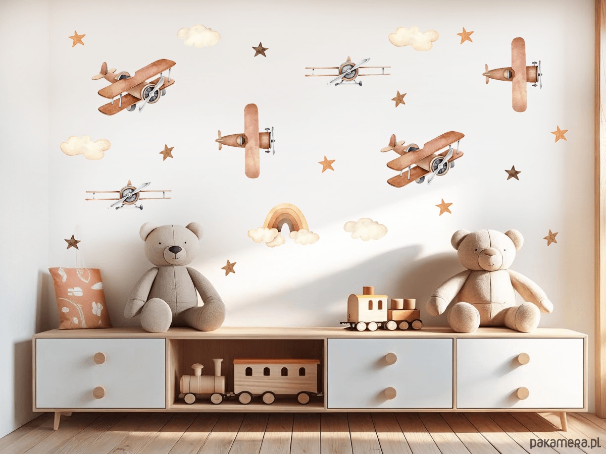 naklejki ścienne do pokoju dziecka Naklejki ścienne dla dzieci  3