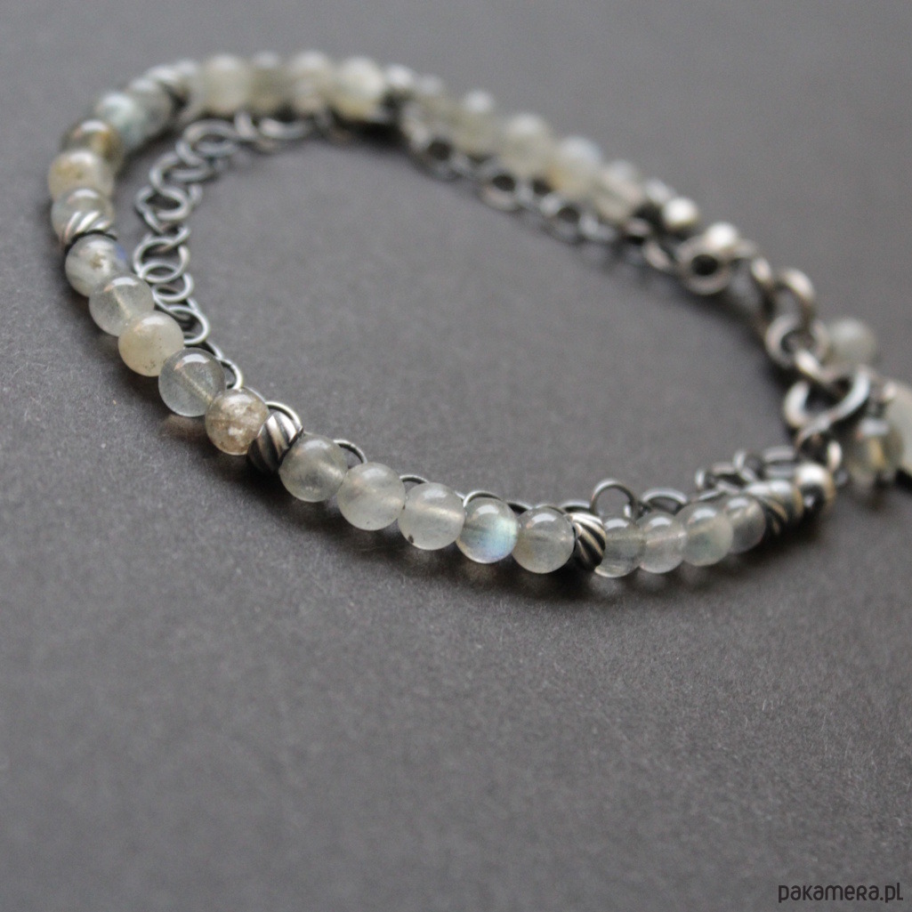 bransoletki z kamieni naturalnych Labradoryty niezywkłe 5