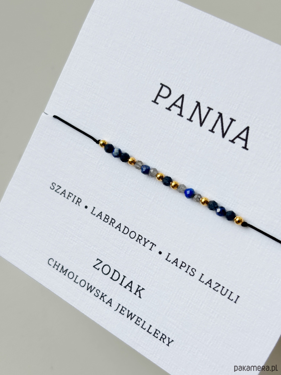 bransoletki na sznurku Zodiak bransoletka PANNA 3