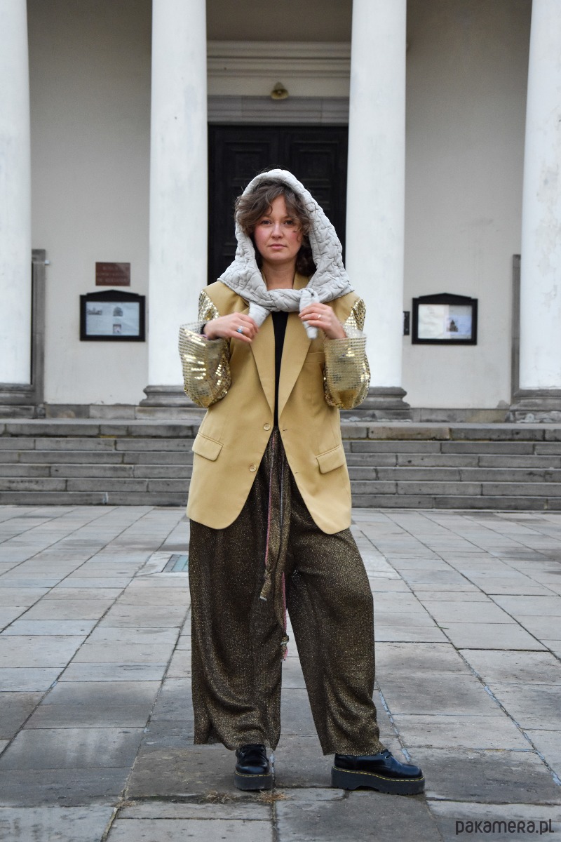 marynarki damskie Marynarka Yellow Gold 4