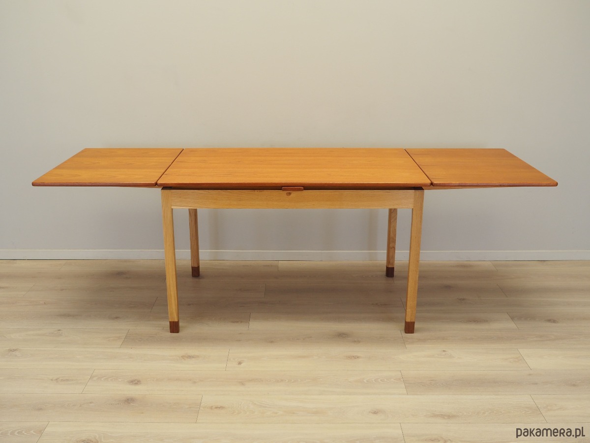 stoły Stół rozkładany, duński design, lata 70, produkcja: SKM 8