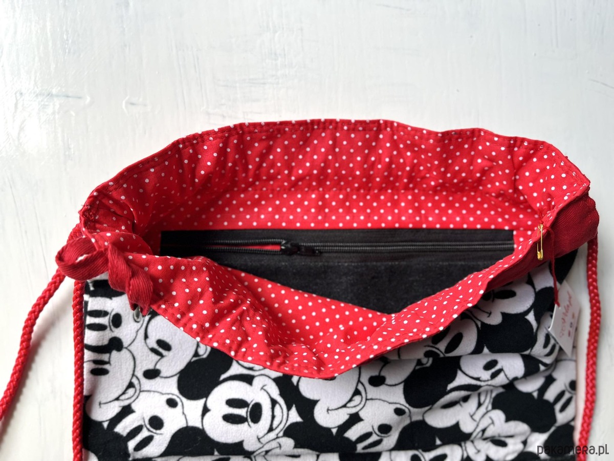 torebki, worki i plecaki dziecięce Czarny jeansowy plecak worek w stylu vintage, lekki plecak dla dzieci 5