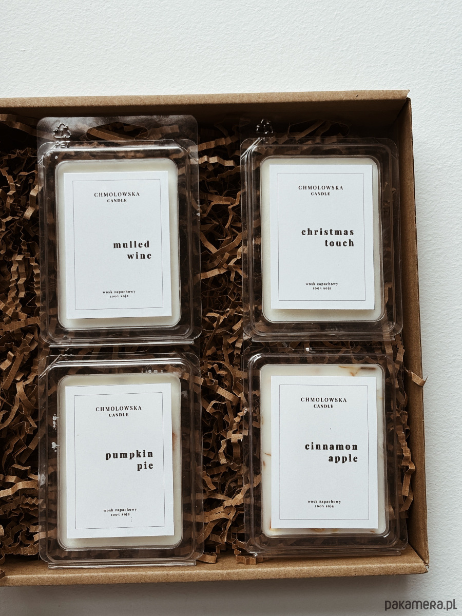 świeczniki i świece Zestaw prezentowy wosków do kominka 3