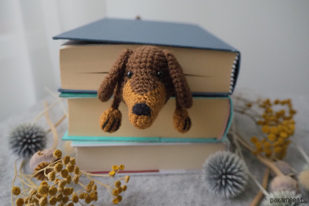 zakładki do książek Zakładka do Książki Czekoladowy Jamnik 6