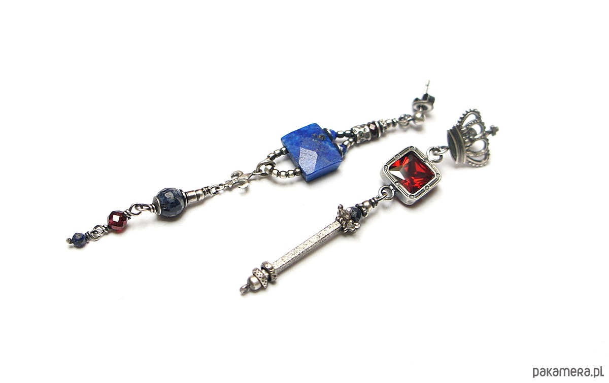 kolczyki srebrne Kolczyki srebrne Berło vol. 2  1