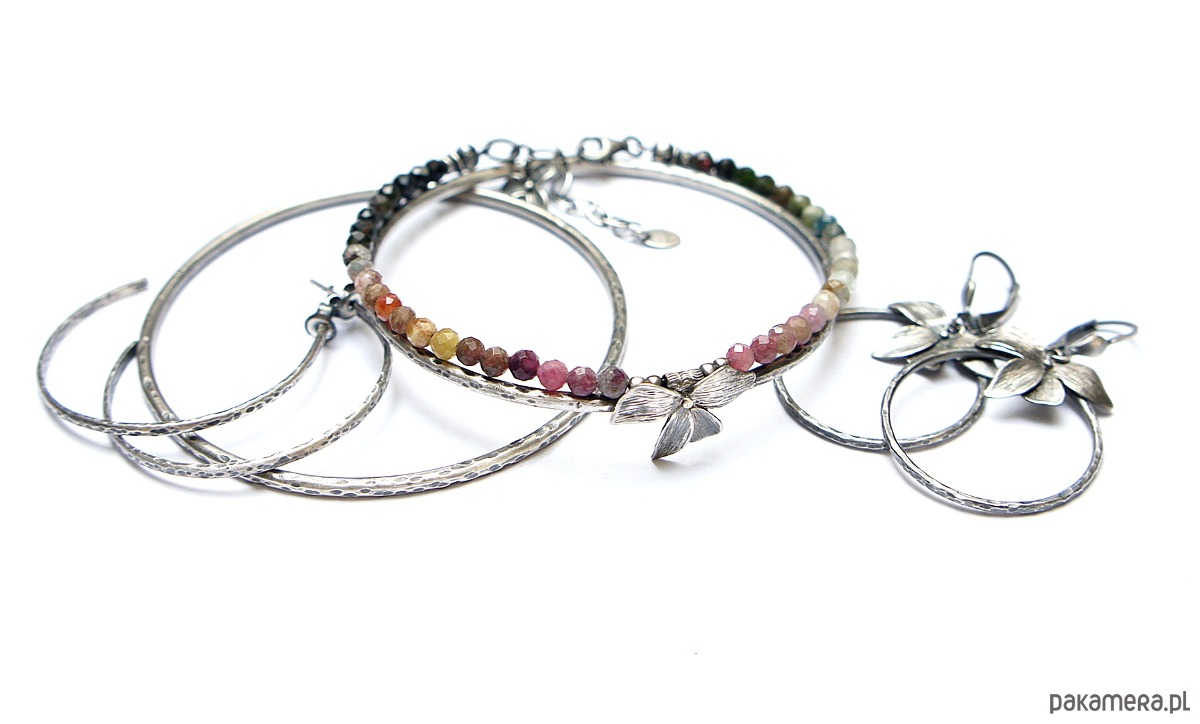 bransoletki srebrne Silver ring vol. 3 - bransoletka 5