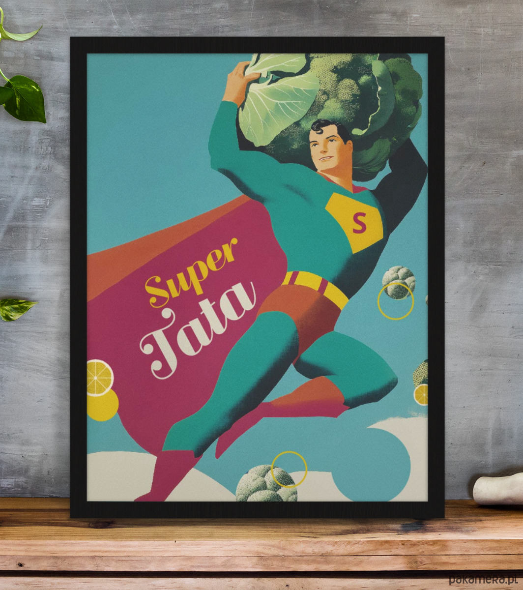 plakaty Plakat  supermama i super tata - 2 plakaty 1