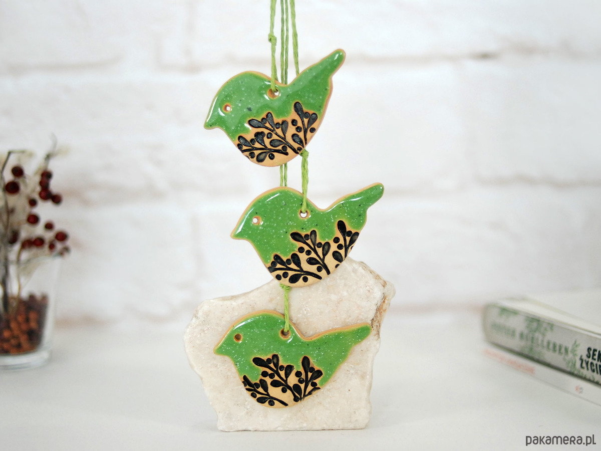 ozdoby choinkowe Ręcznie robione ozdoby choinkowe ptaszki 5