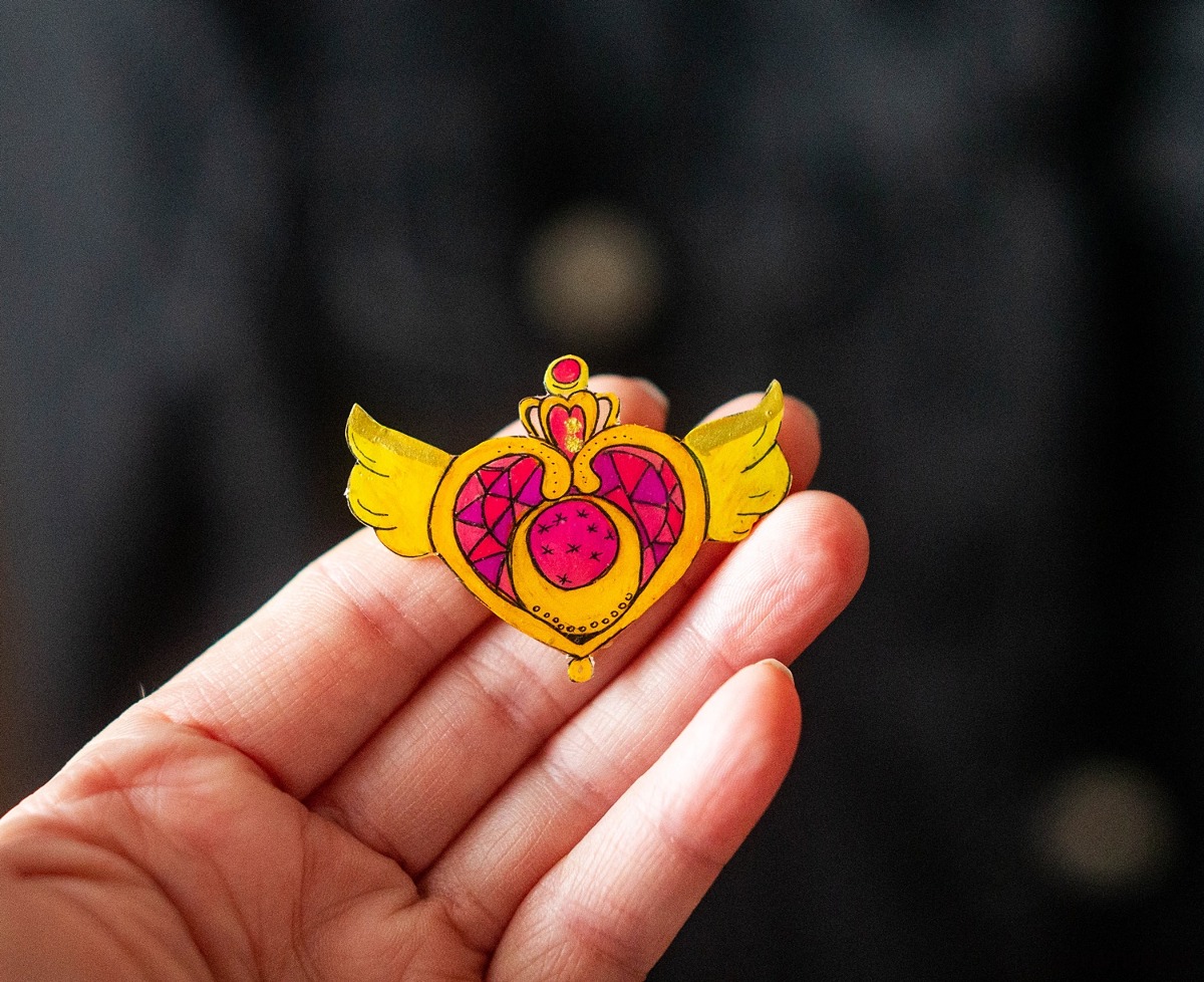 przypinki Przypinka  Sailor Moon przypinka  transformacji 1