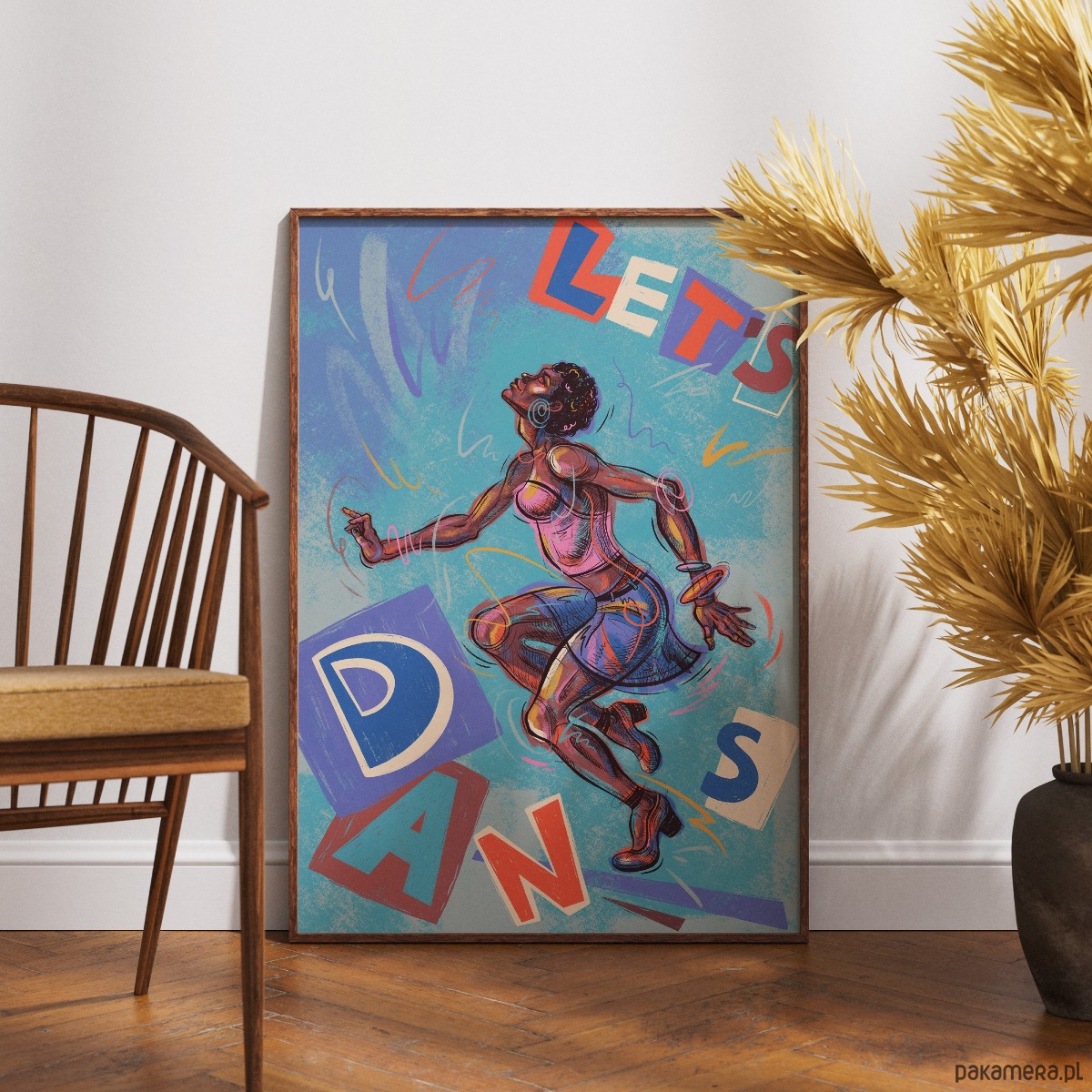 plakaty Plakat "Let's dans" 3