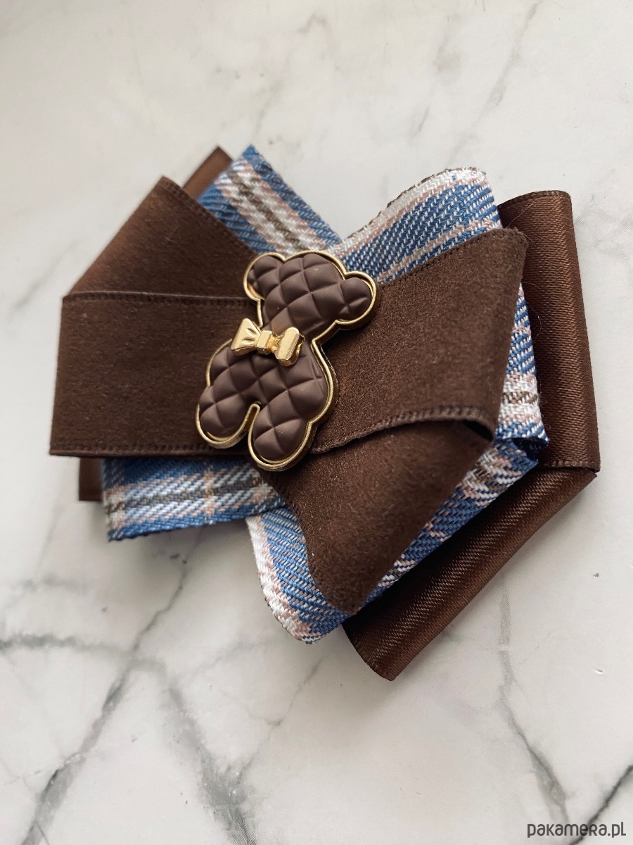 broszki Jesienna Brosza  z  czekoladowym MISIEM Nowość 7