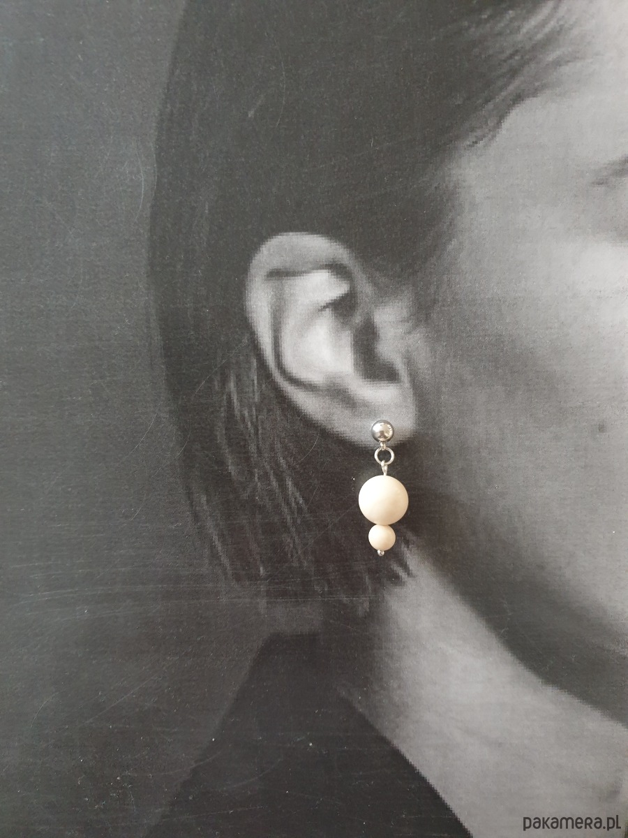 kolczyki z kamieniami Kolczyki FANABERIA  kamień rzeczny 1