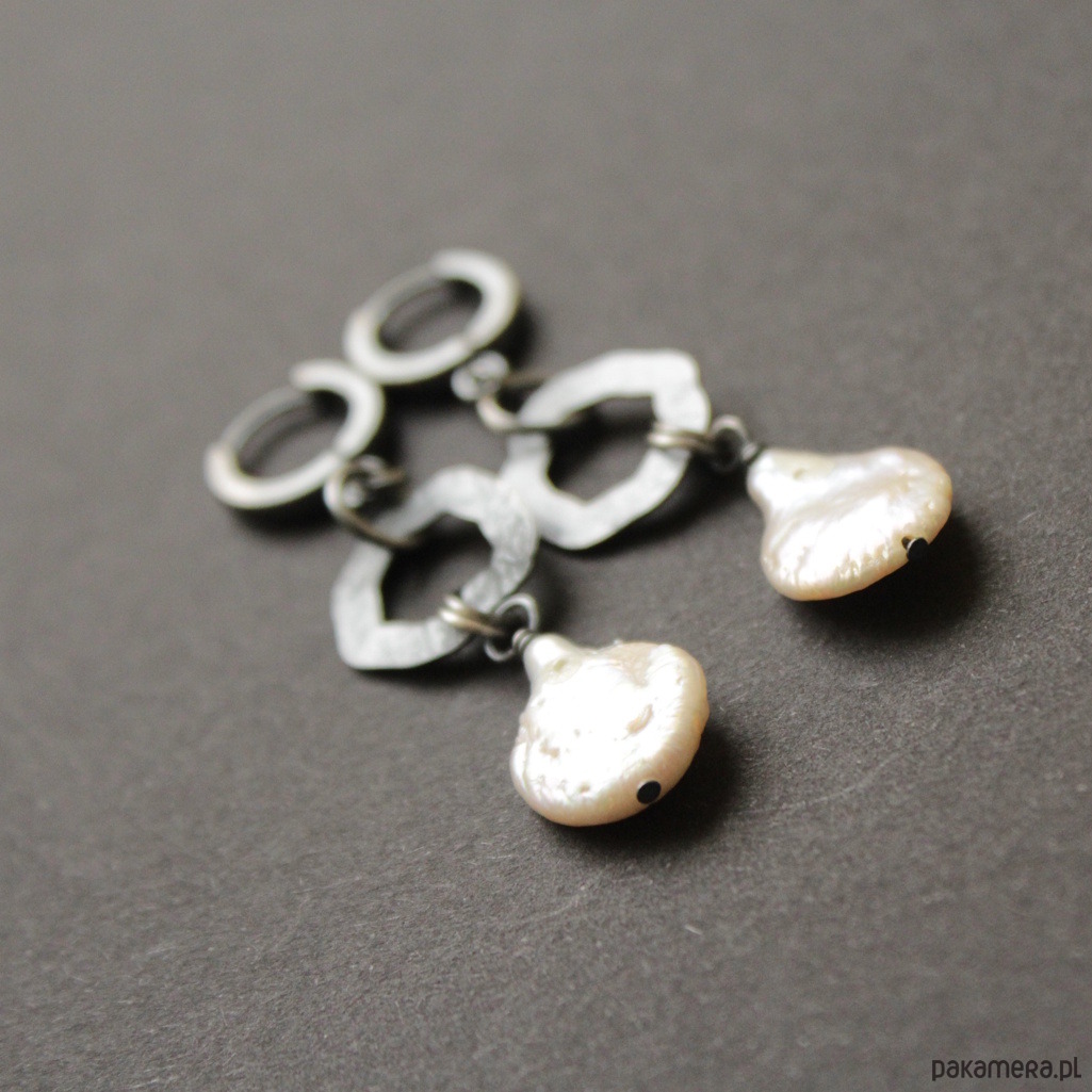 kolczyki z kamieniami Kolczyki Brzydkie kaczątka 3