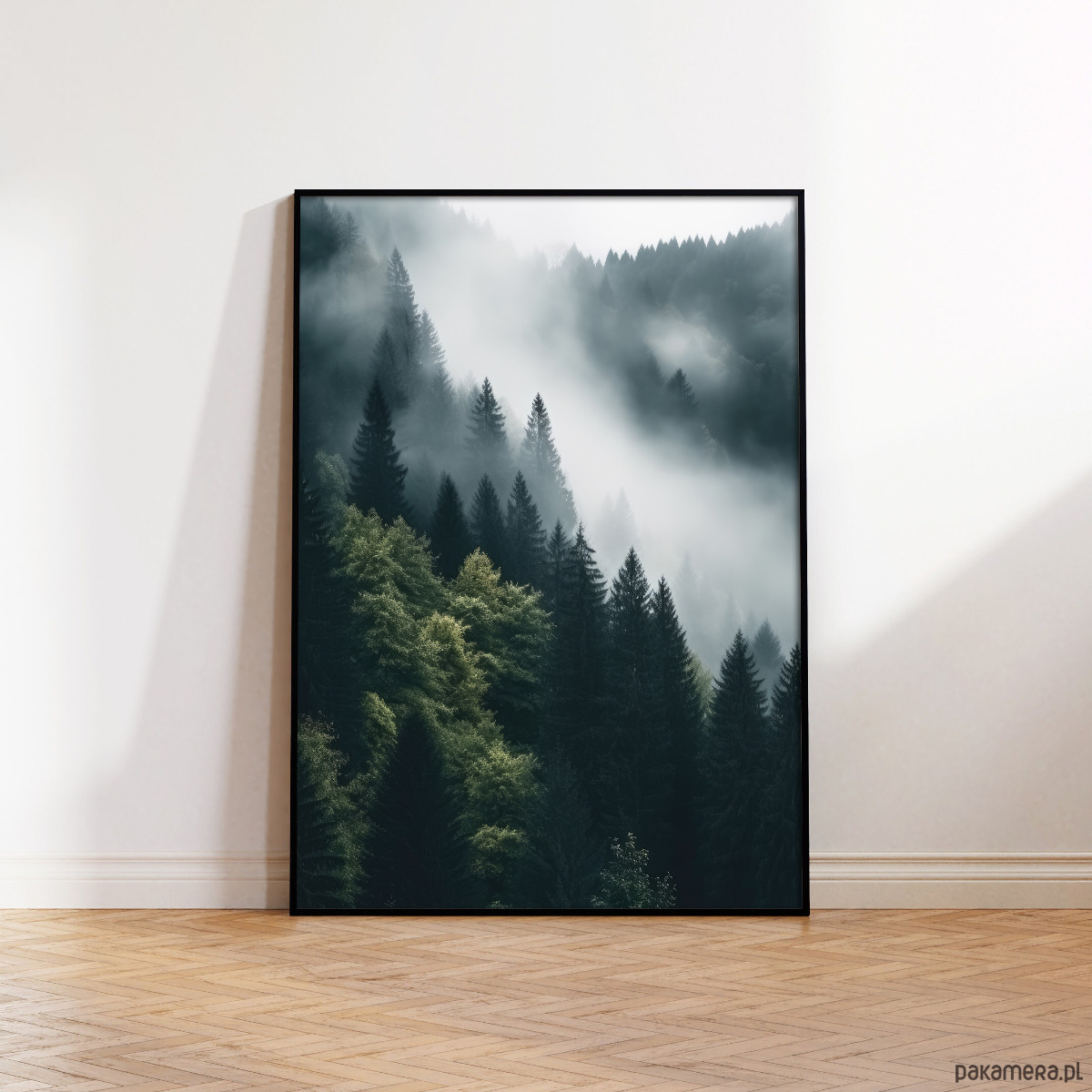 plakaty Plakat Tajemniczy las o świcie 2