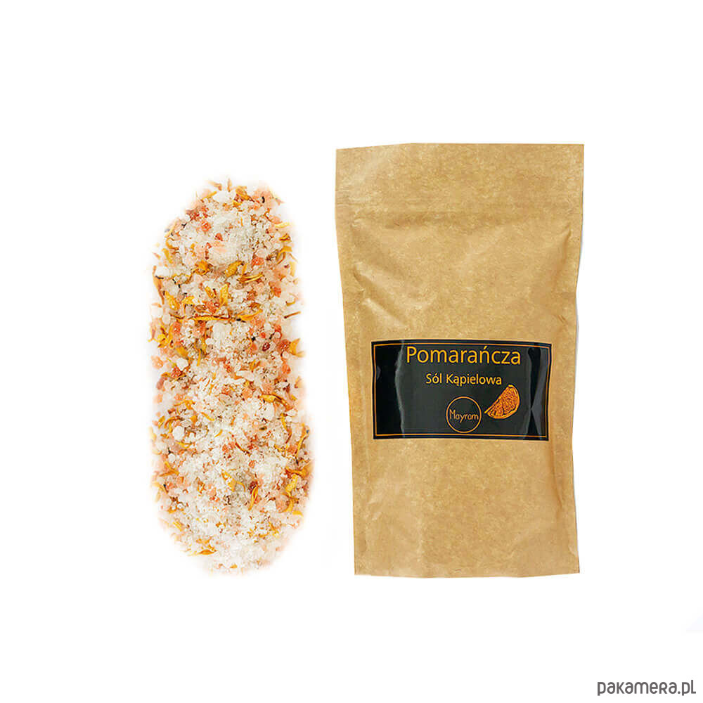 produkty do kąpieli Sól kąpielowa Pomarańcza 2