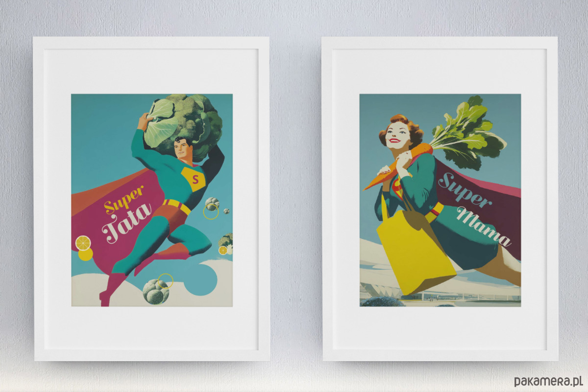 plakaty Plakat  super mama 2