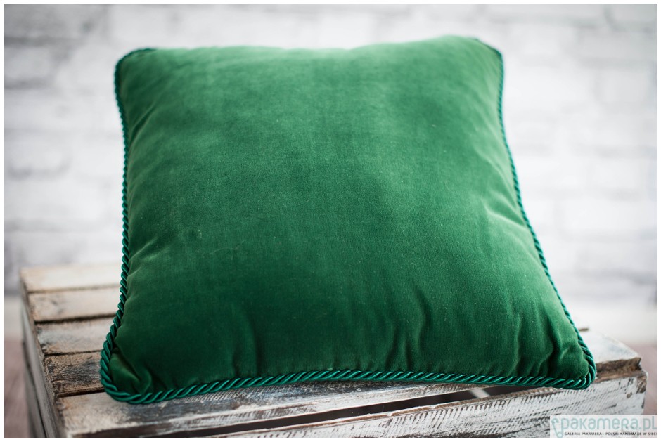 poduszki, poszewki - różne Poduszka Bottle Green  5