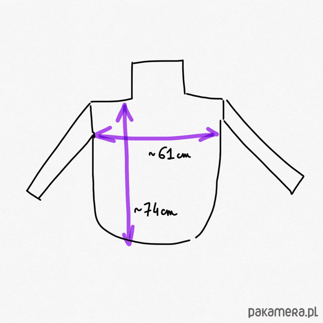 bluza bez kaptura damska Wąski rękaw Golf Oliwka 3