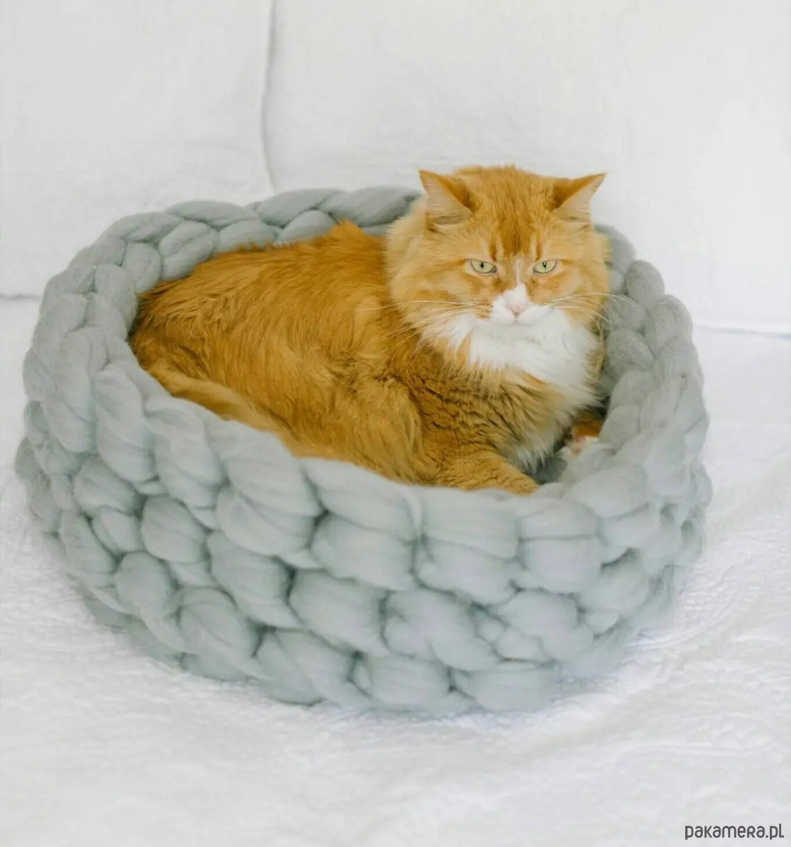 legowiska dla psów i kotów Legowisko dla kota, łóżko dla kota, meble dla kota, kocyk dla kota 1
