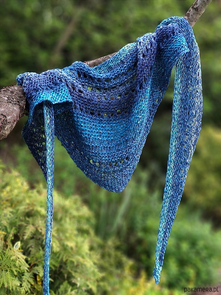 szale damskie Zimna woda / chustka 2