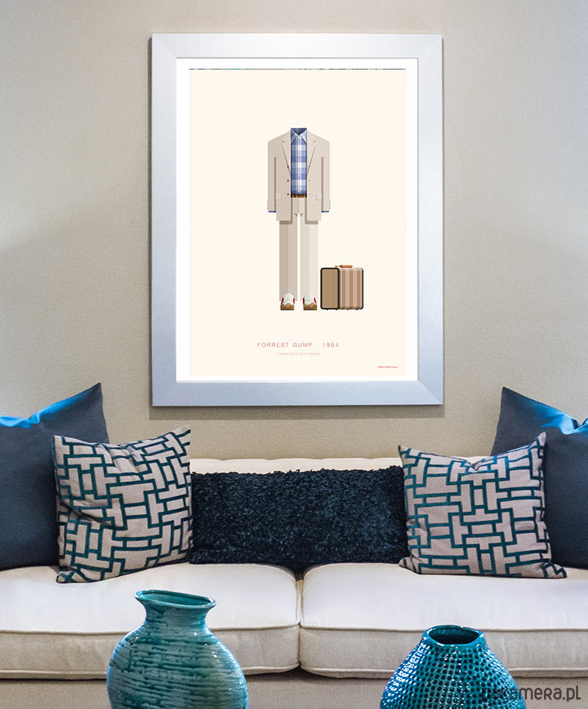 plakaty Forrest Gump - plakat 50x70 cm fine art 4
