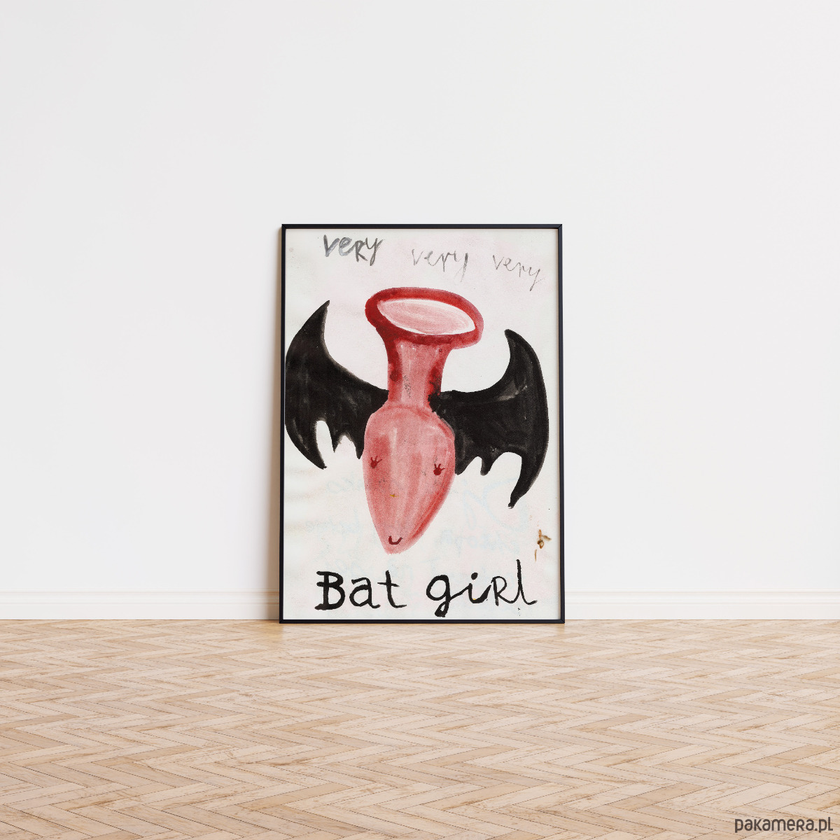 plakaty Very Bat Girl Erotyczny Nietoperz Helloween Zabawka Dla Dziewczyny Plakat 1