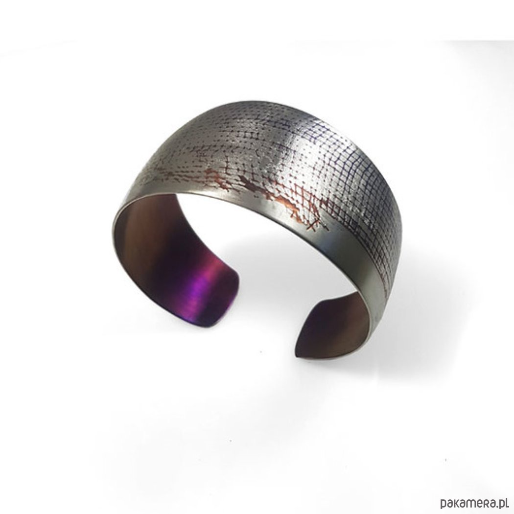 bransoletki srebrne Tytanowa bransoletka 2