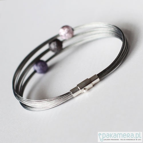 bransoletki - inne Industrial Violet 1