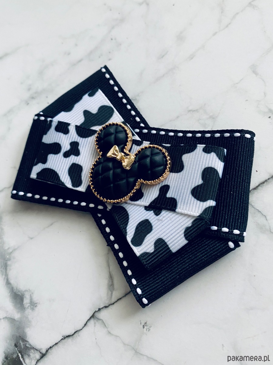 broszki Brosza Black & White MICKEY  Hit! 1szt 3