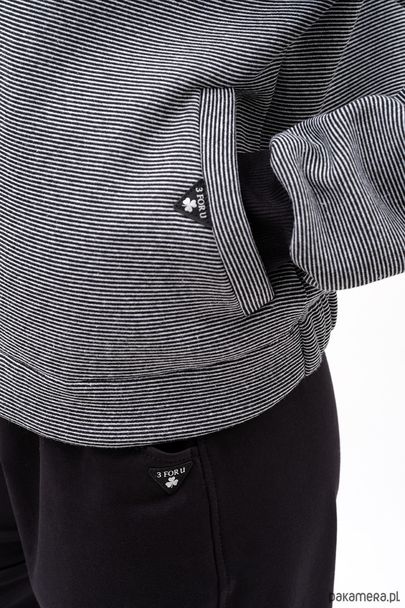 kurtki damskie Kurtka dresowa ,,HANA" w paski 3