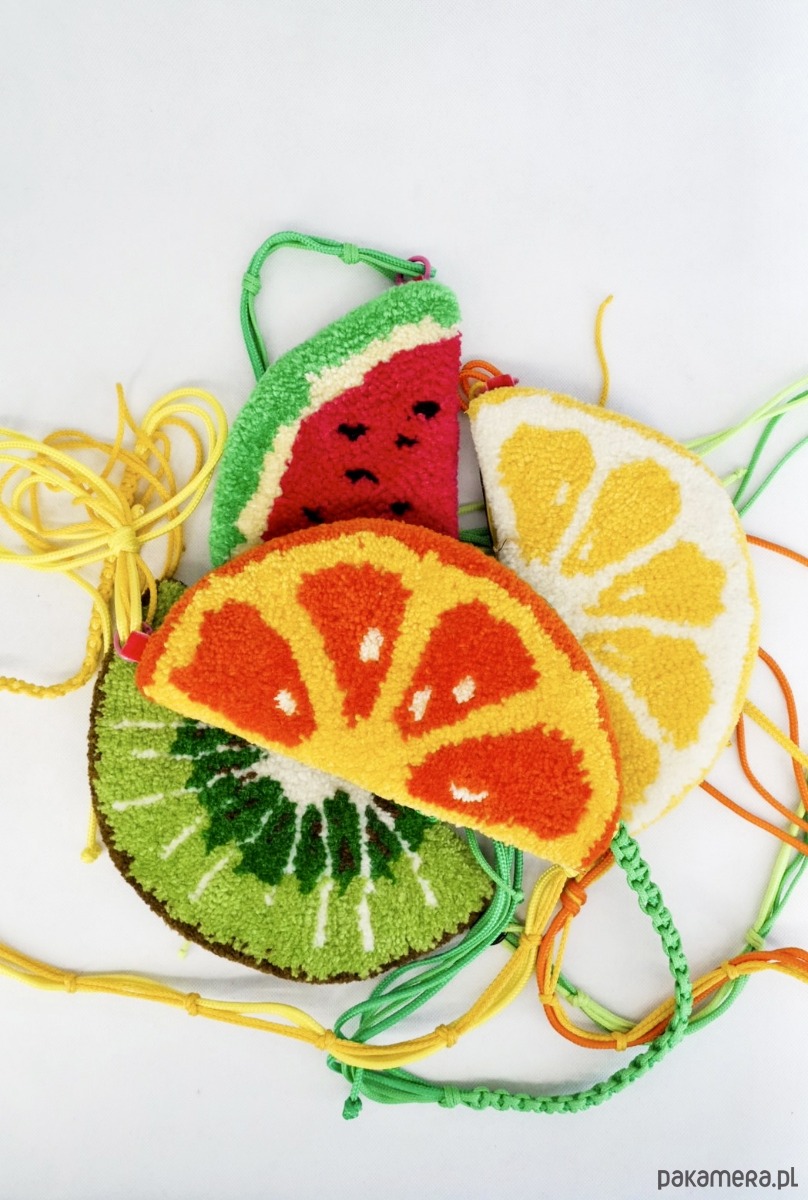 torby na ramię Torebka tuftingowa VITAMINA! - POMARAŃCZA! 3