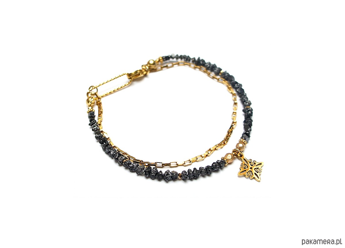 bransoletki z kamieni naturalnych Diamenty black vol. 3 /26.10.25/ - bransoletka  - Szlachetna kolekcja 2