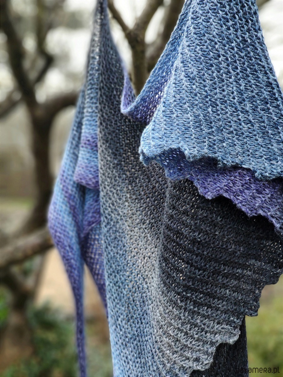 szale damskie Jagody / chusta 2