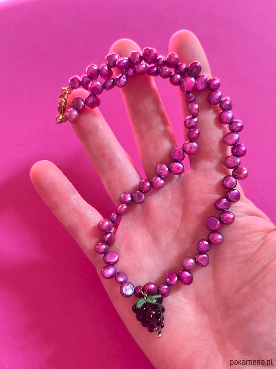 naszyjniki - inne Naszyjnik Choker  Jeżyna 6