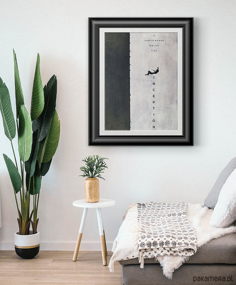 plakaty Incepcja - plakat minimalistyczny 2