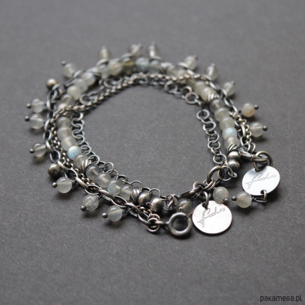 bransoletki z kamieni naturalnych Labradoryty niezywkłe 8