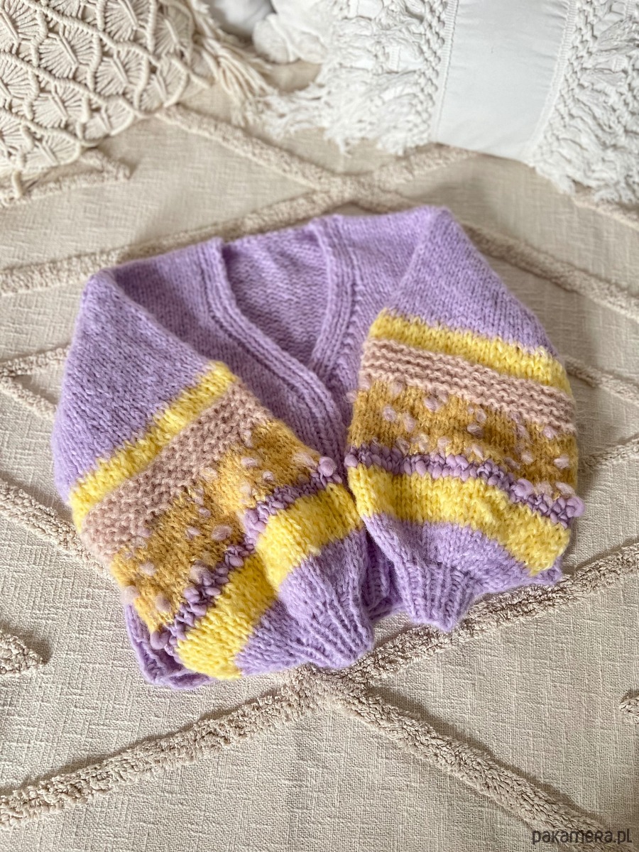 kardigany damskie Kardigan przedwiośnie 3